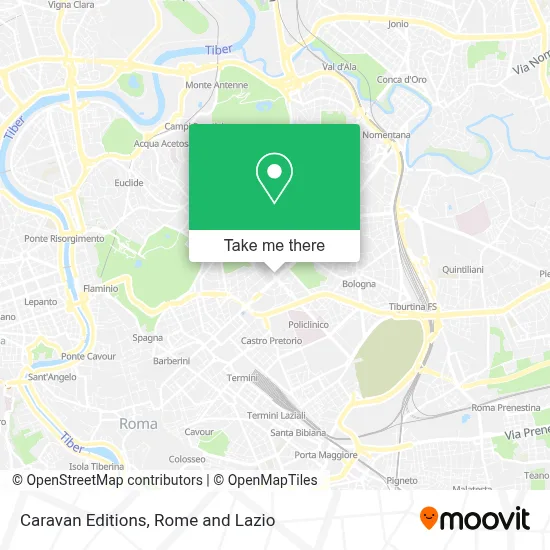 Caravan Editions map