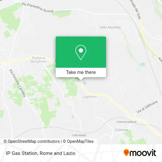 IP Gas Station map