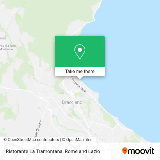 Ristorante La Tramontana map