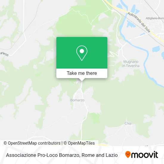 Associazione Pro-Loco Bomarzo map