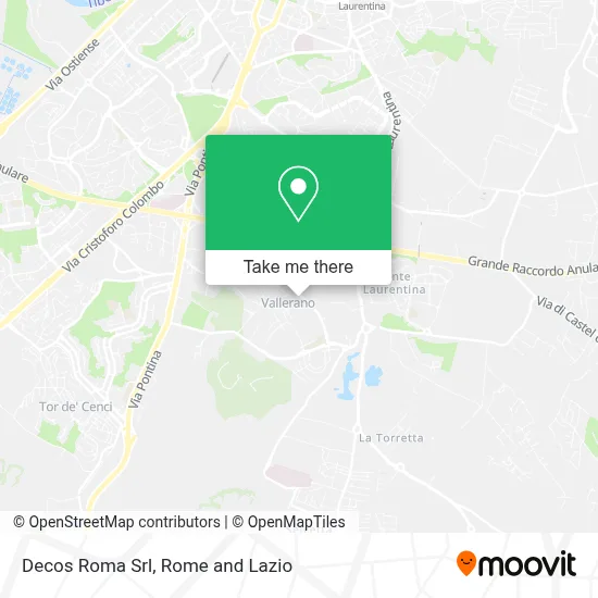 Decos Roma Srl map