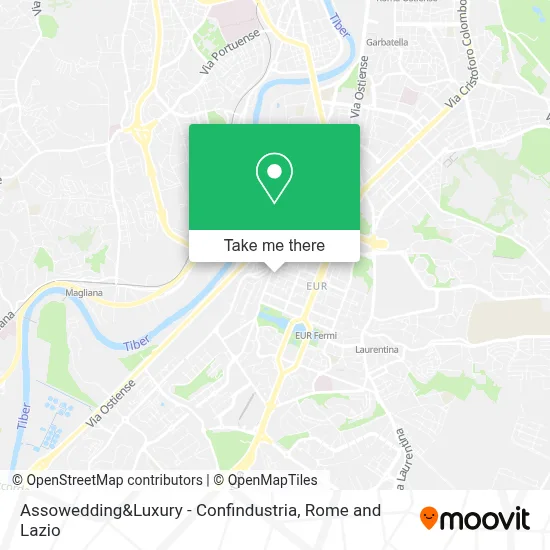 Assowedding&Luxury - Confindustria map
