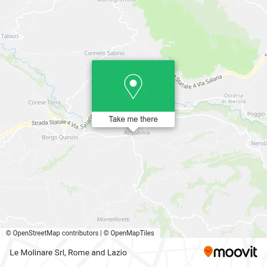 Le Molinare Srl map