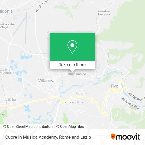 Cuore In Musica Academy map