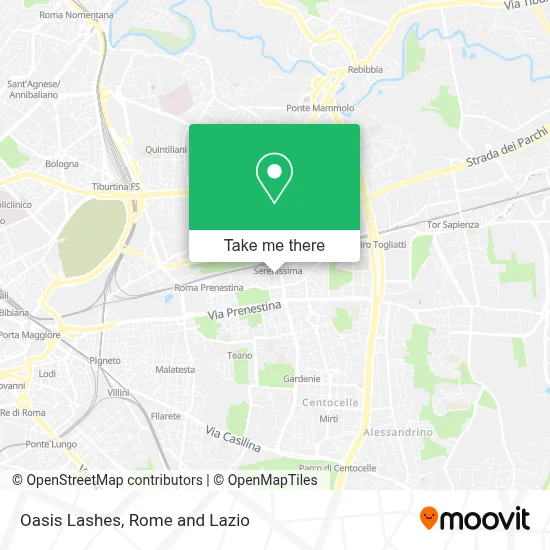 Oasis Lashes map