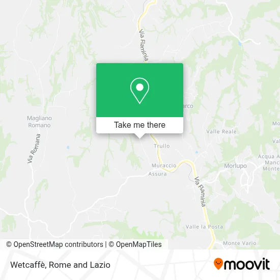 Wetcaffè map