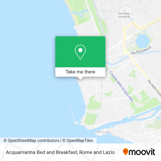 Acquamarina Bed and Breakfast map