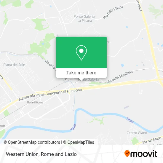 Western Union map