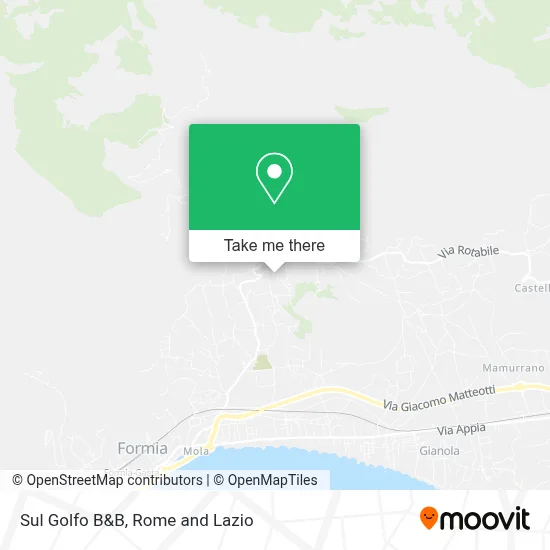 Sul Golfo B&B map