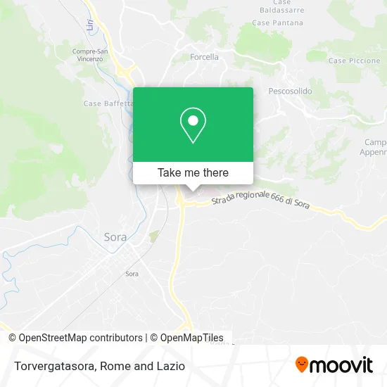 Torvergatasora map