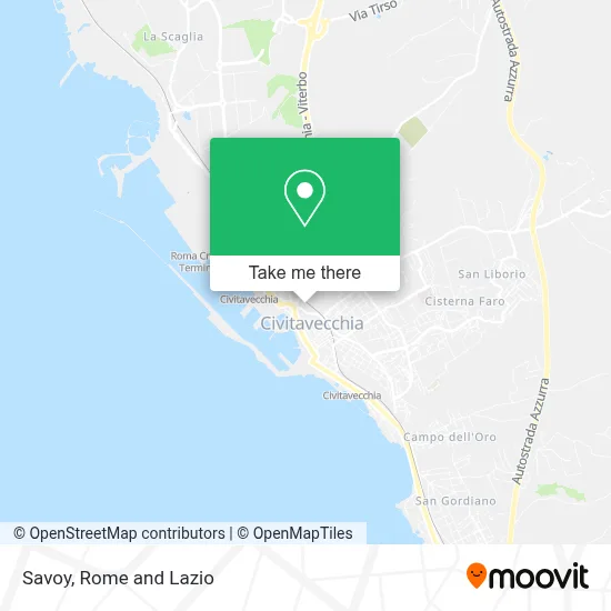 Savoy map