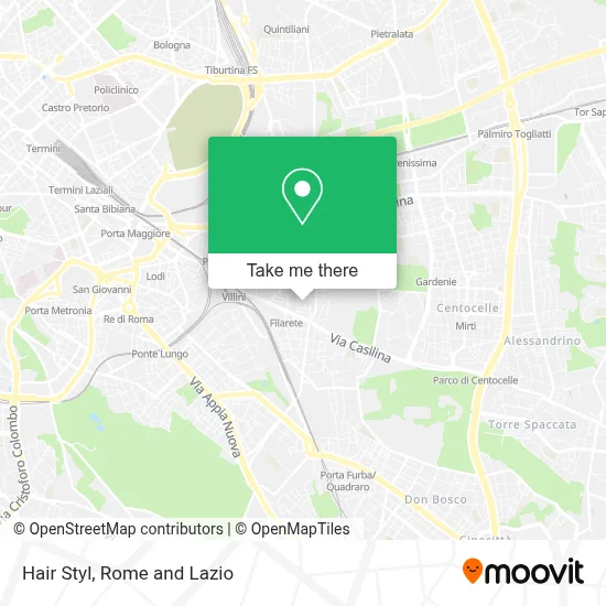 Hair Styl map