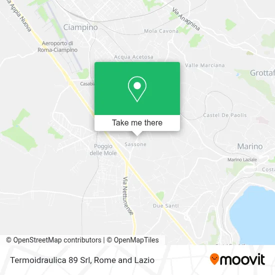 Termoidraulica 89 Srl map