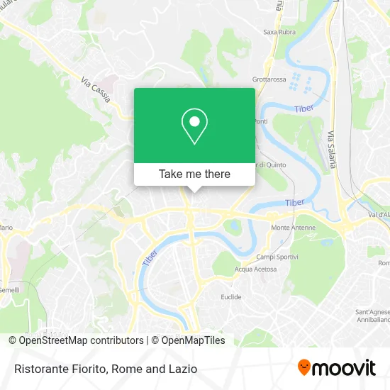 Ristorante Fiorito map