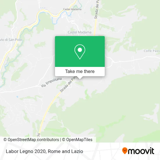 Labor Legno 2020 map