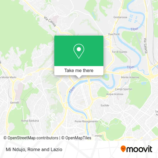 Mi Ndujo map