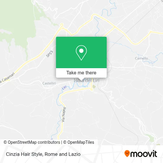 Cinzia Hair Style map