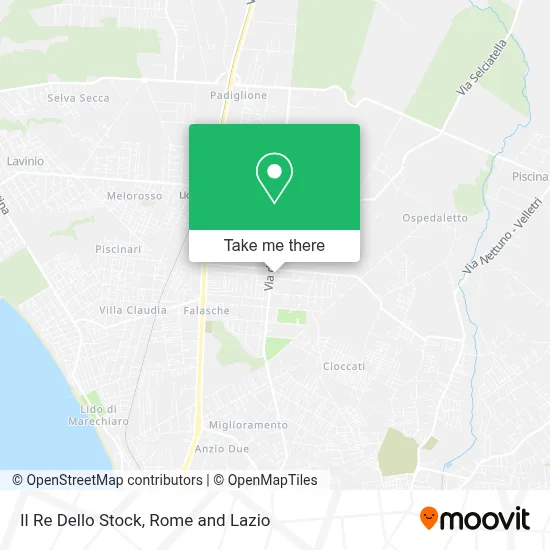 Il Re Dello Stock map