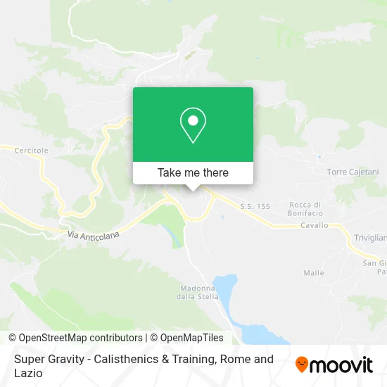 Super Gravity - Calisthenics & Training map