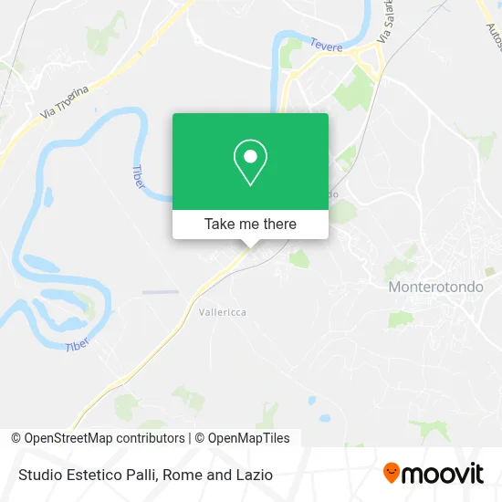Studio Estetico Palli map