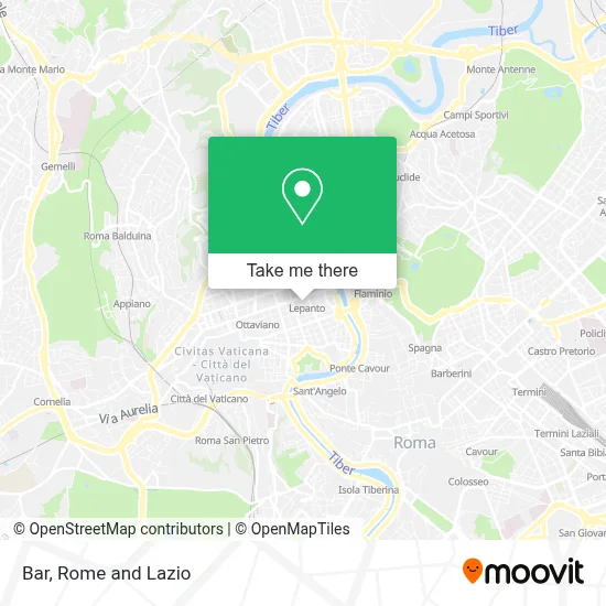 Bar map