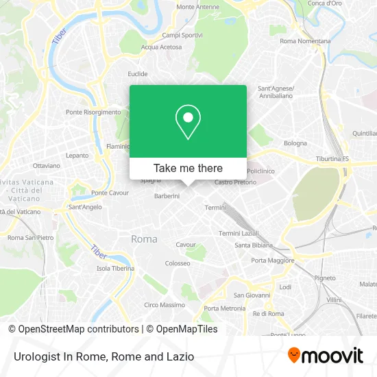 Urologist In Rome map