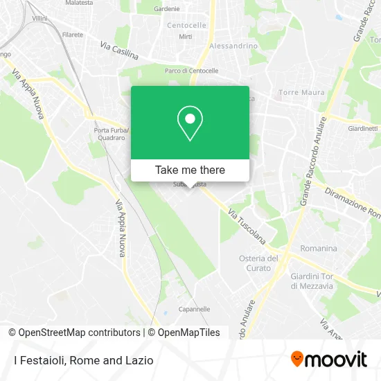 I Festaioli map