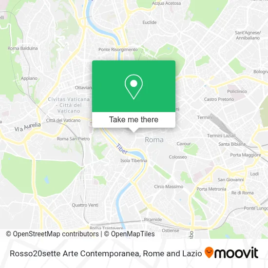 Rosso20sette Arte Contemporanea map