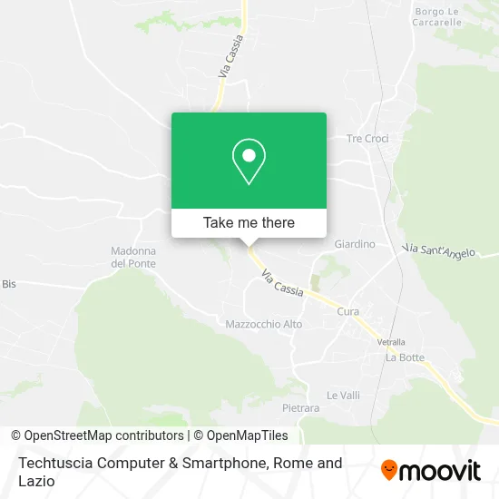 Techtuscia Computer & Smartphone map