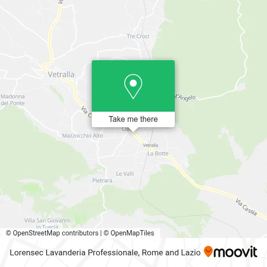 Lorensec Lavanderia Professionale map