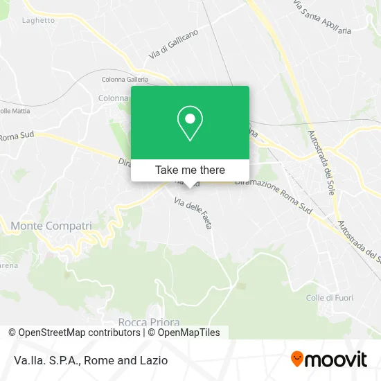Va.Ila. S.P.A. map