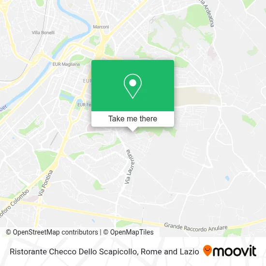 Ristorante Checco Dello Scapicollo map