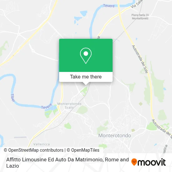 Affitto Limousine Ed Auto Da Matrimonio map