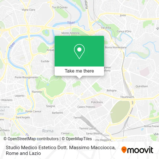 Studio Medico Estetico Dott. Massimo Macciocca map