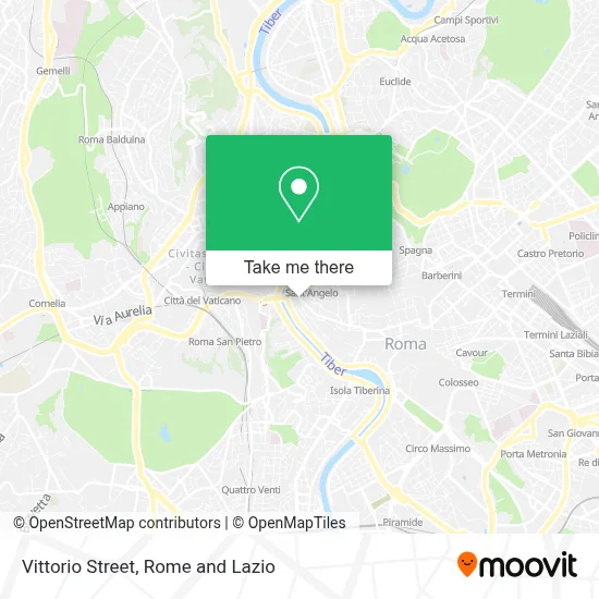 Vittorio Street map
