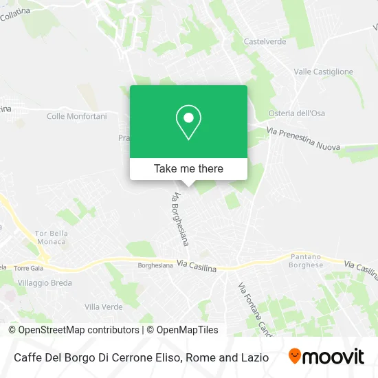 Caffe Del Borgo Di Cerrone Eliso map