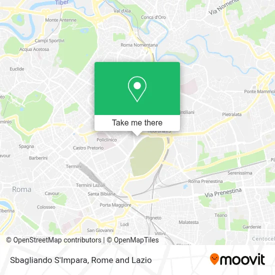 Sbagliando S'Impara map