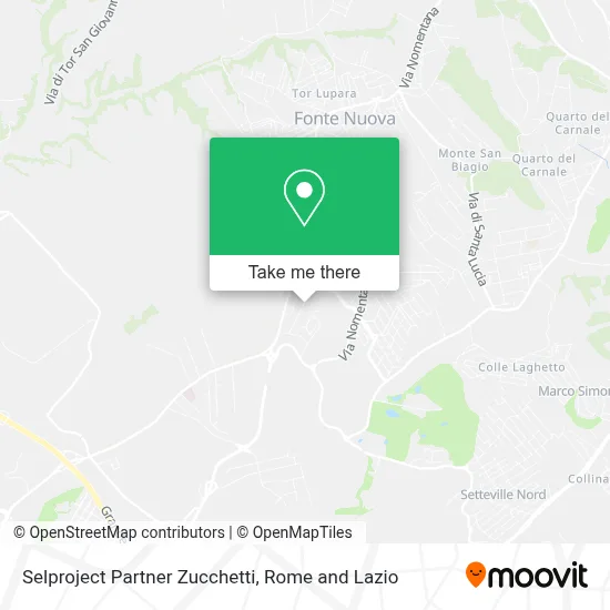Selproject Partner Zucchetti map