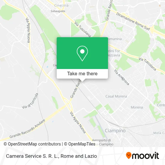 Camera Service S. R. L. map