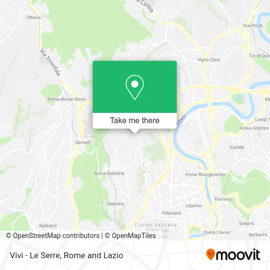 Vivi - Le Serre map
