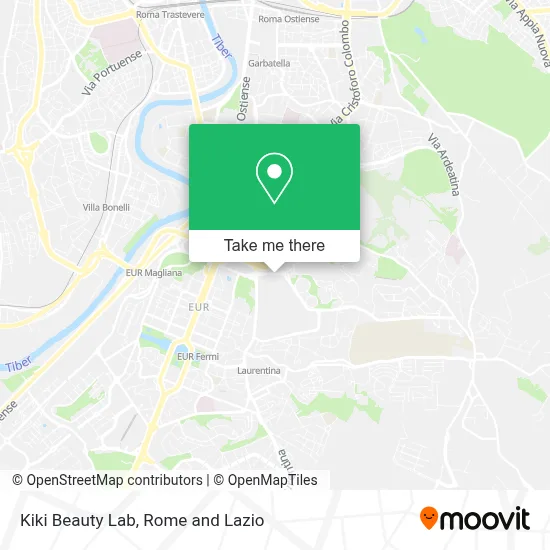 Kiki Beauty Lab map