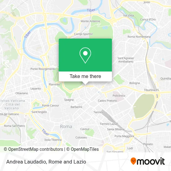 Andrea Laudadio map