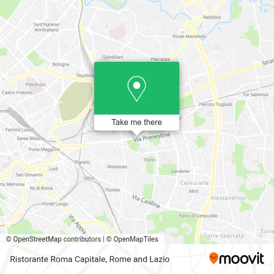 Ristorante Roma Capitale map