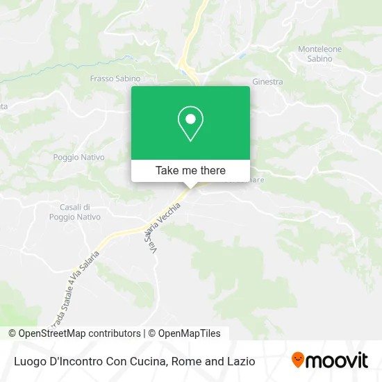 Luogo D'Incontro Con Cucina map