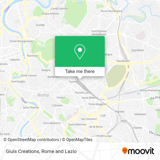Giuls Creations map