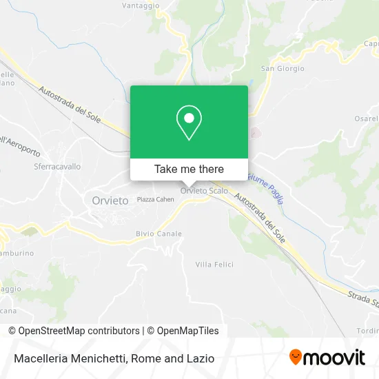 Macelleria Menichetti map