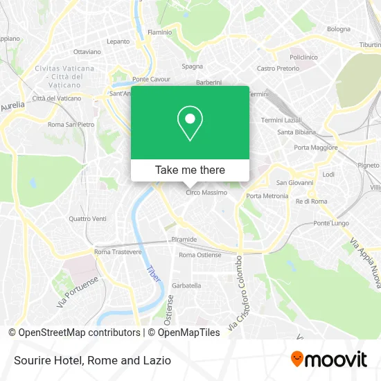 Sourire Hotel map