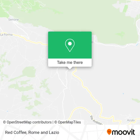 Red Coffee map