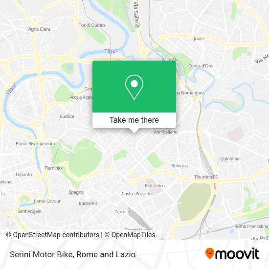 Serini Motor Bike map