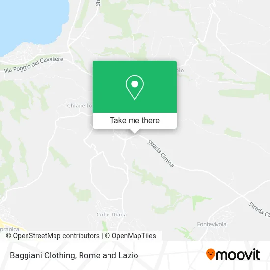 Baggiani Clothing map